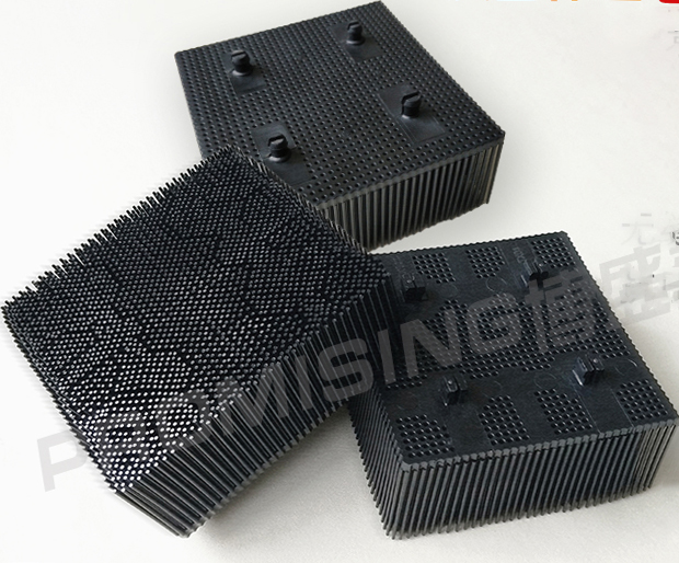 鬃毛砖92910001用于格柏裁床GTXL零件圆脚方脚刚毛砖钢毛刷棕毛砖